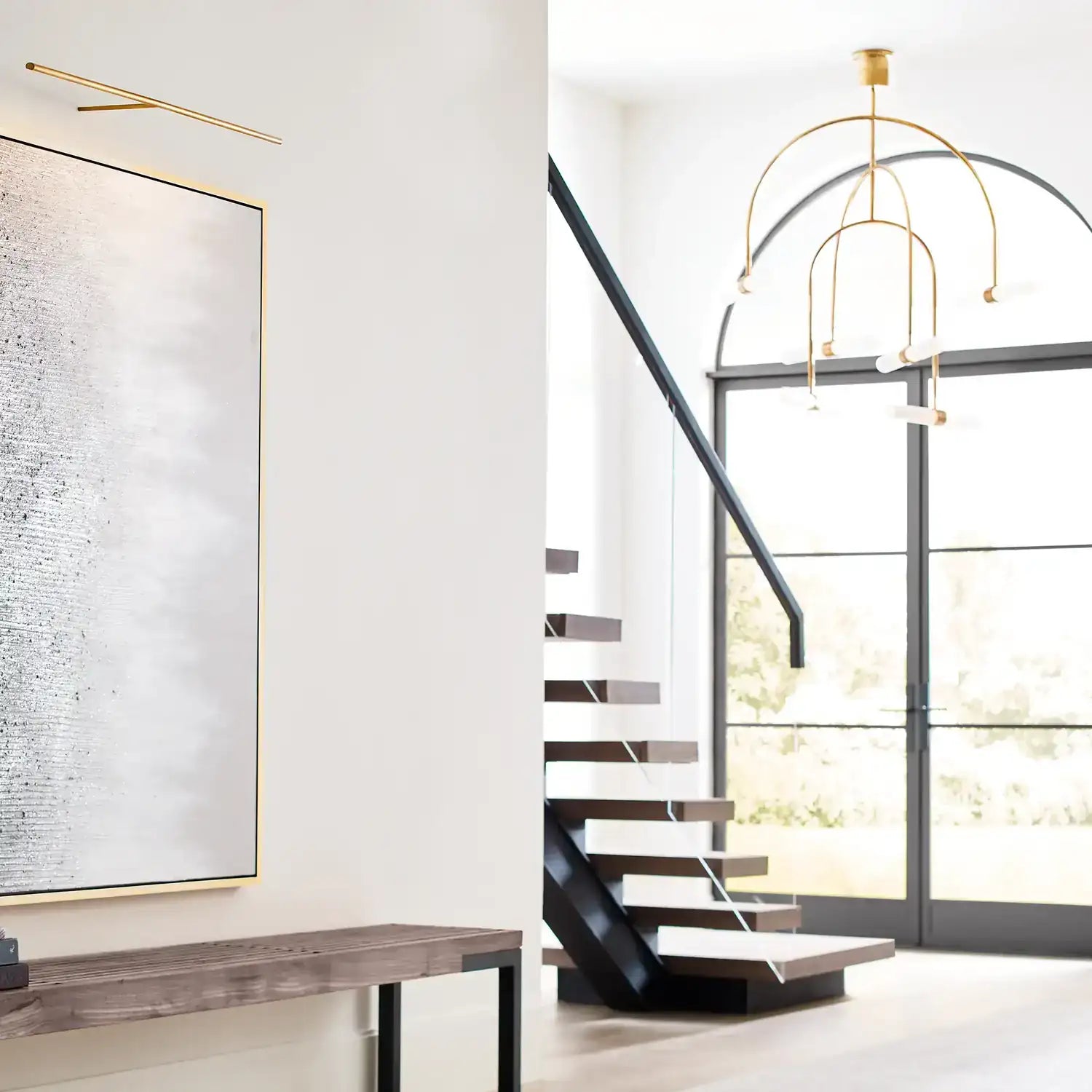 VISUAL COMFORT & CO., CALUMN CHANDELIER, CHANDELIER LIGHT