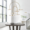 VISUAL COMFORT MODERN, CALUMN CHANDELIER, CHANDELIER LIGHT