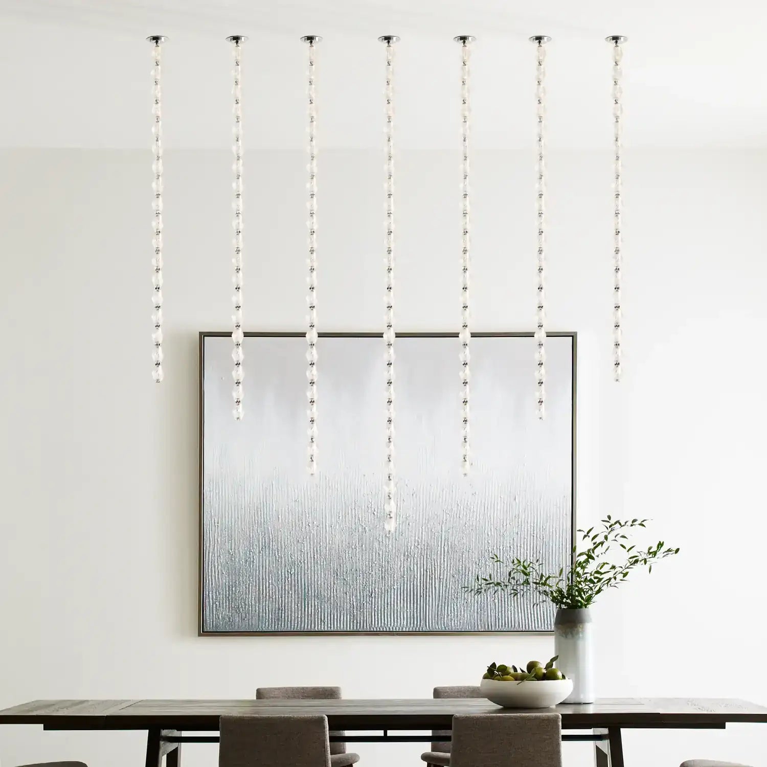 VISUAL COMFORT MODERN, COLLIER CHANDELIER, CHANDELIER LIGHT