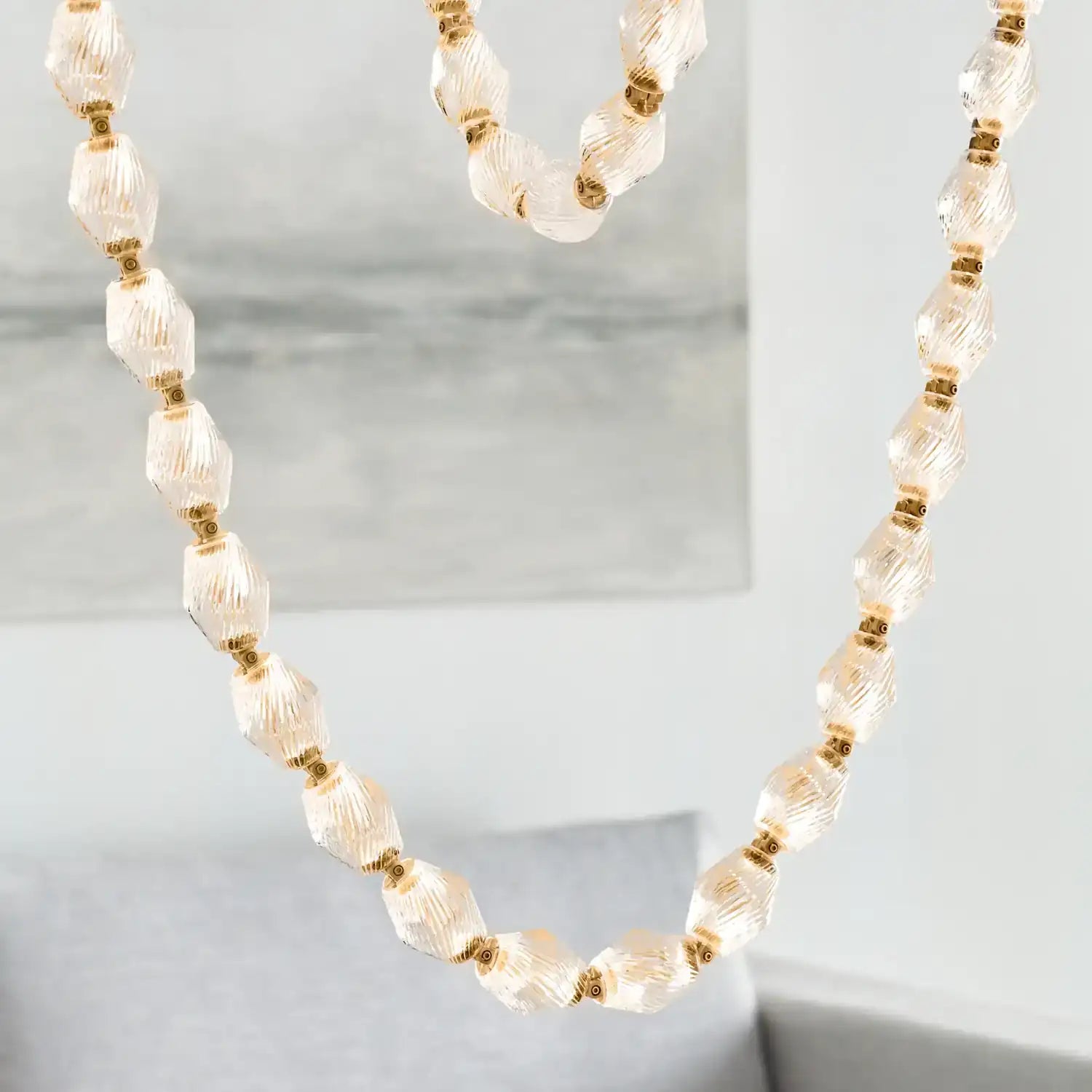 VISUAL COMFORT MODERN, COLLIER CHANDELIER, CHANDELIER LIGHT