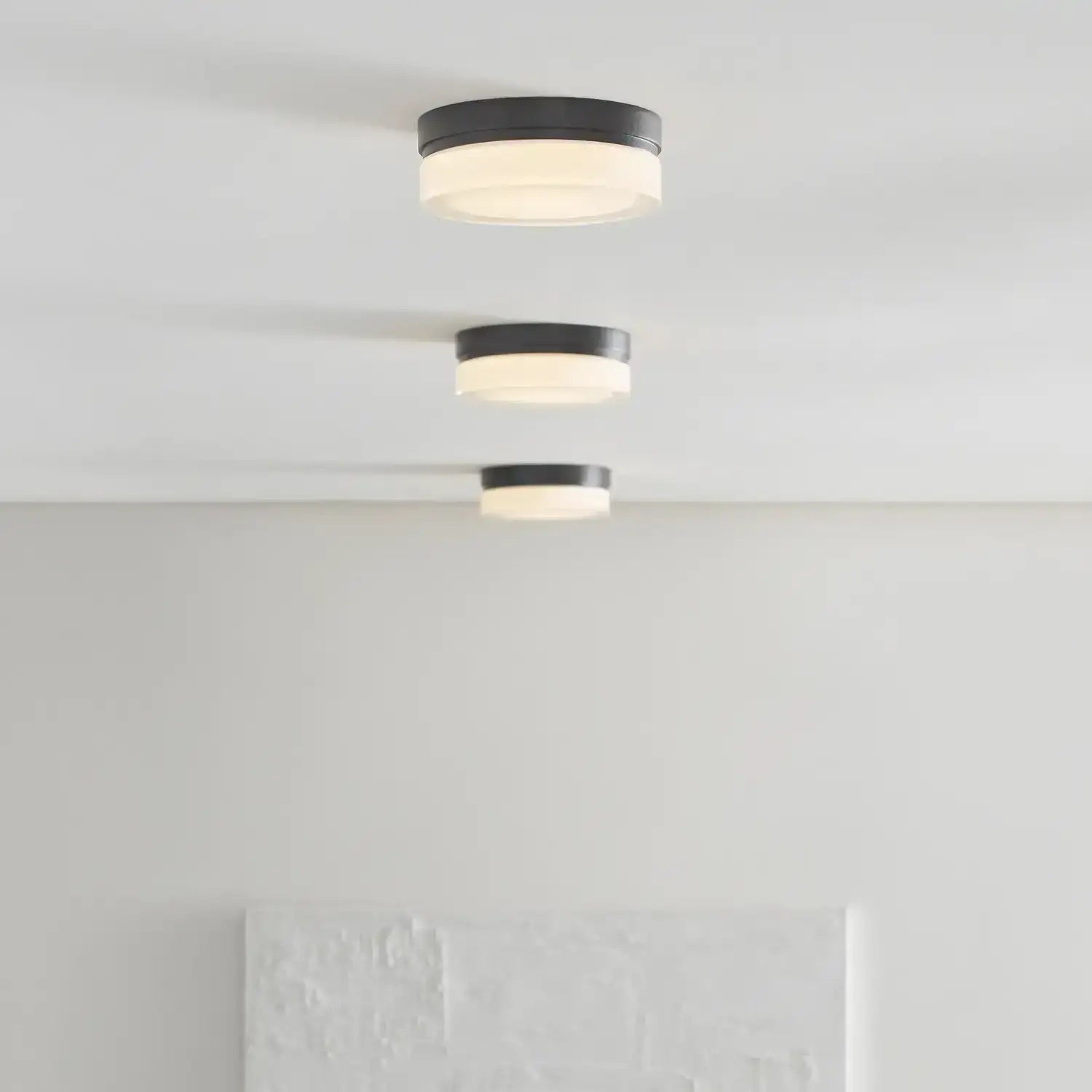 VISUAL COMFORT MODERN, CIRQUE FLUSH MOUNT, FLUSH MOUNT CEILING LIGHTS