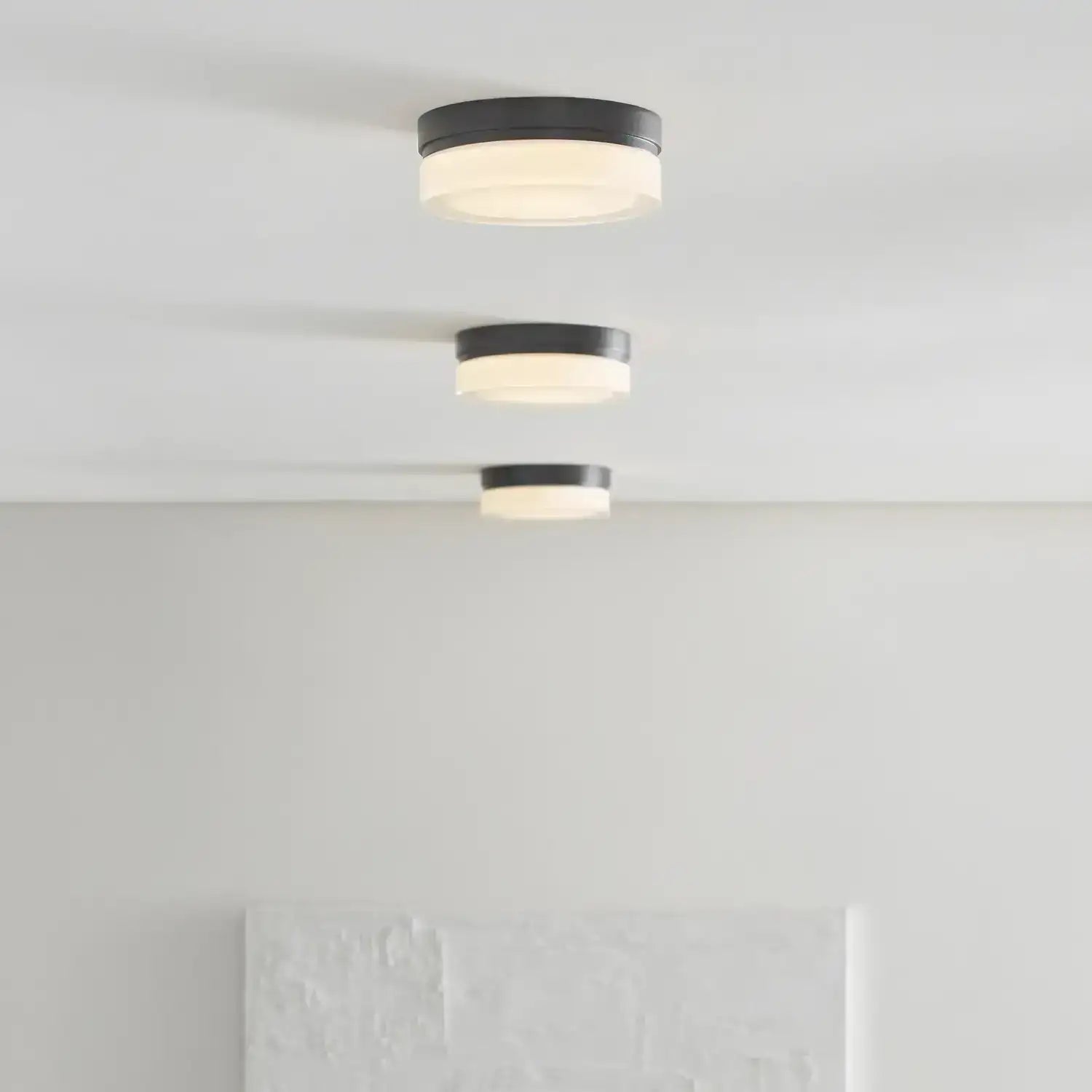 VISUAL COMFORT MODERN, CIRQUE FLUSH MOUNT, FLUSH MOUNT CEILING LIGHTS