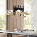 VISUAL COMFORT MODERN, CROSBY CHANDELIER, CHANDELIER LIGHT