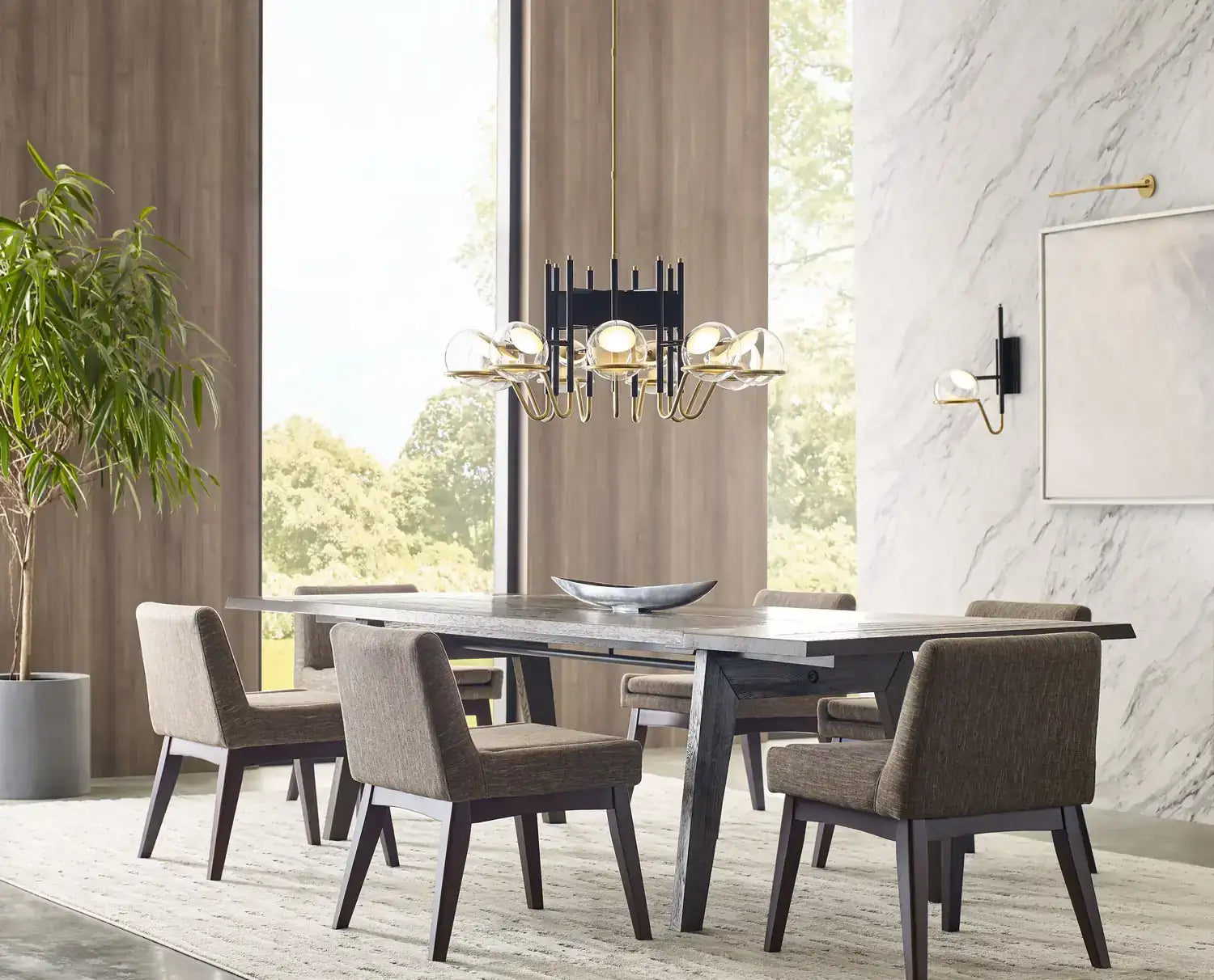 VISUAL COMFORT MODERN, CROSBY CHANDELIER, CHANDELIER LIGHT