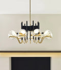 VISUAL COMFORT MODERN, CROSBY CHANDELIER, CHANDELIER LIGHT