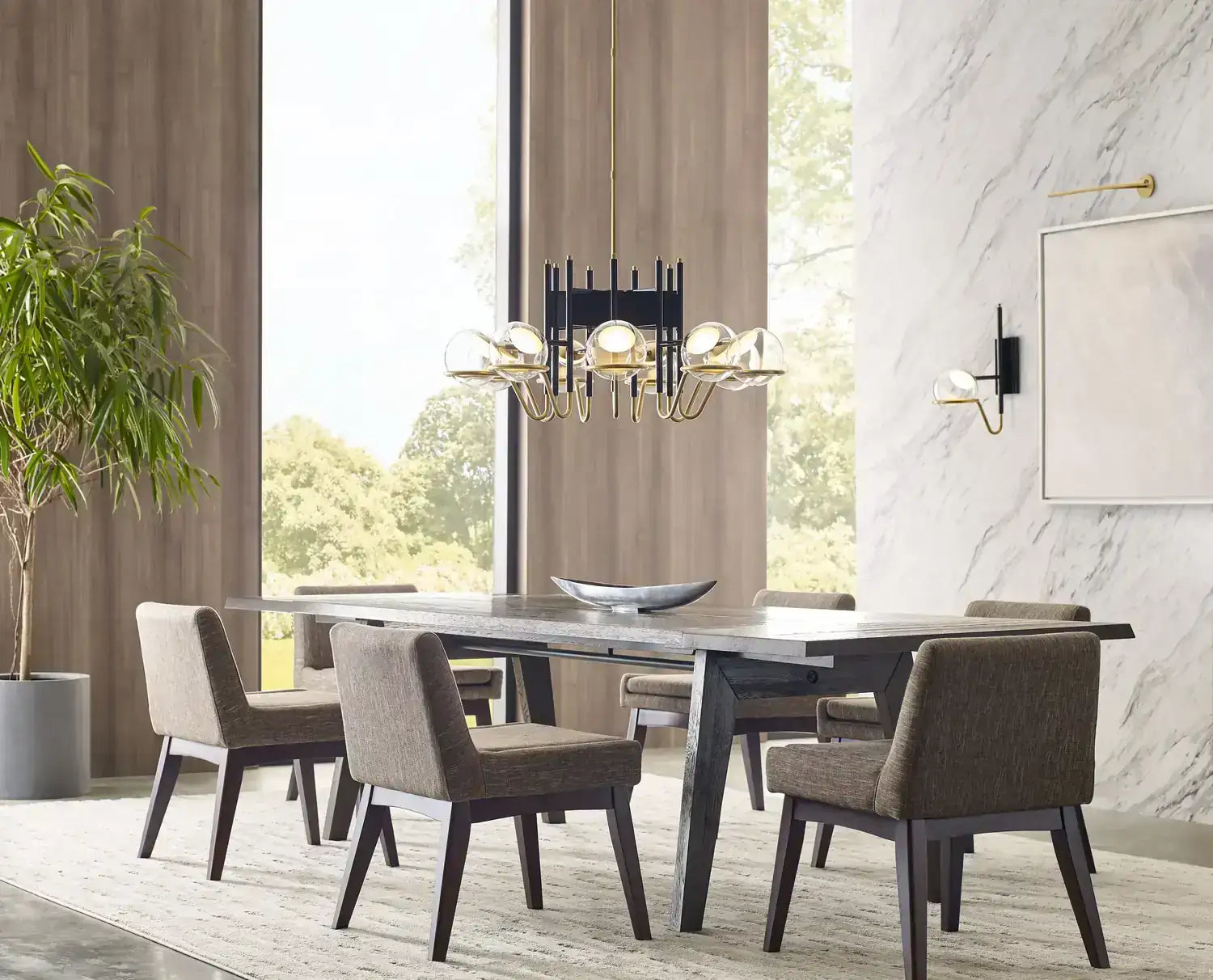 VISUAL COMFORT MODERN, CROSBY CHANDELIER, CHANDELIER LIGHT