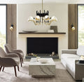 VISUAL COMFORT MODERN, CROSBY CHANDELIER, CHANDELIER LIGHT