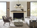 VISUAL COMFORT MODERN, CROSBY CHANDELIER, CHANDELIER LIGHT