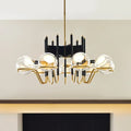VISUAL COMFORT MODERN, CROSBY CHANDELIER, CHANDELIER LIGHT
