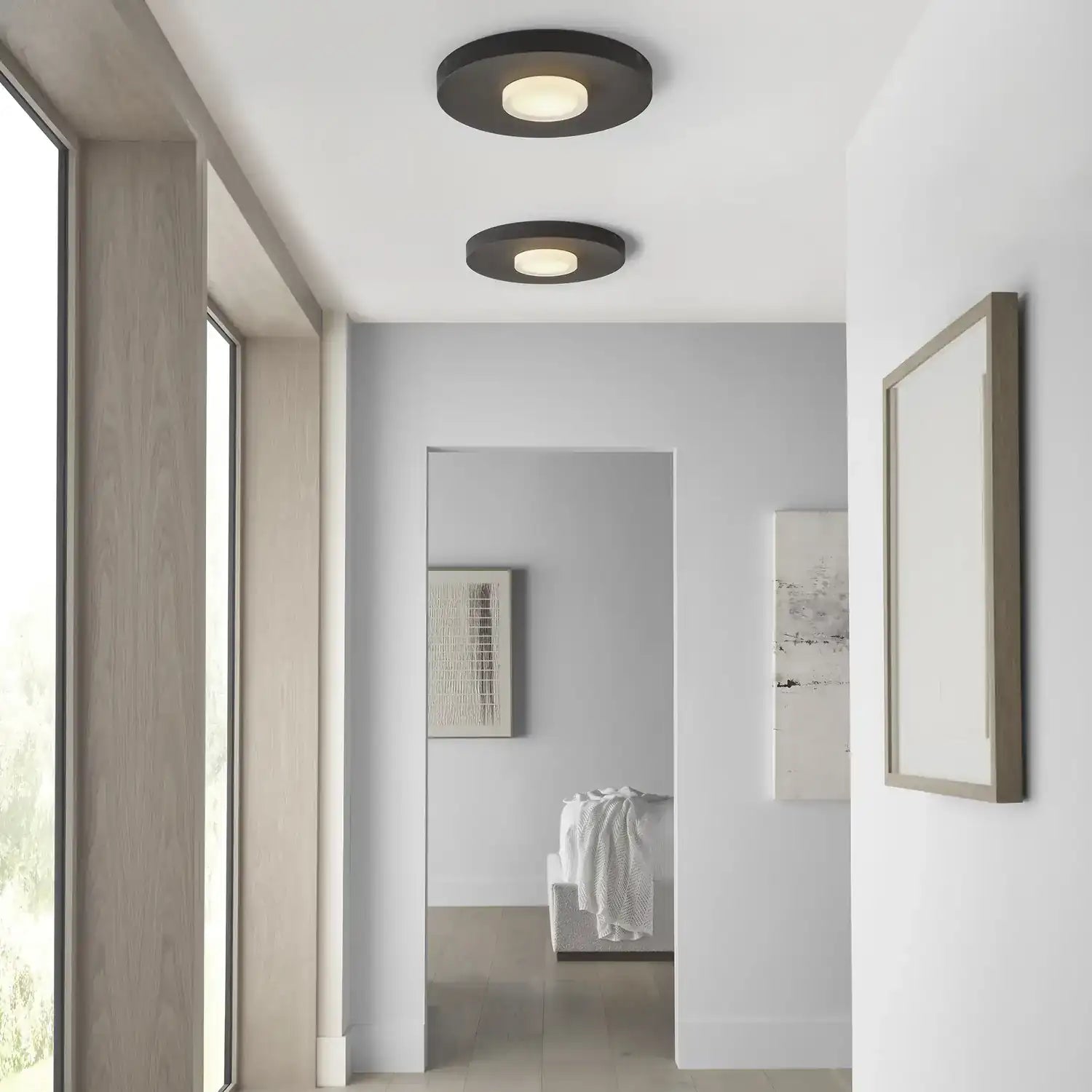 VISUAL COMFORT & CO., CASTOR CEILING, FLUSH MOUNT CEILING LIGHTS