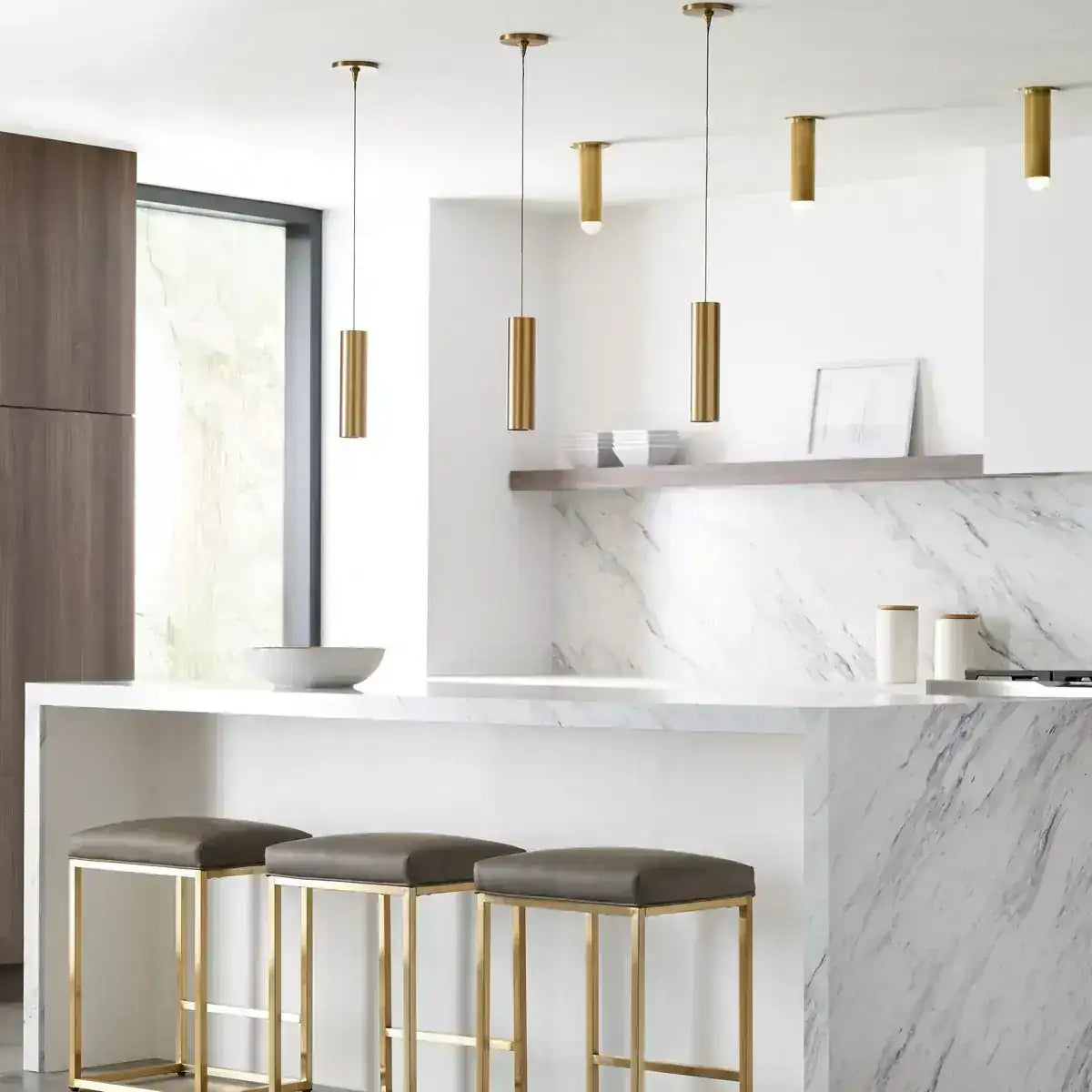VISUAL COMFORT MODERN, EBELL FLUSH MOUNT, FLUSH MOUNT CEILING LIGHTS