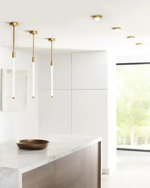 VISUAL COMFORT MODERN, EBELL FLUSH MOUNT, FLUSH MOUNT CEILING LIGHTS