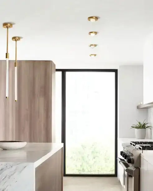 VISUAL COMFORT MODERN, EBELL FLUSH MOUNT, FLUSH MOUNT CEILING LIGHTS