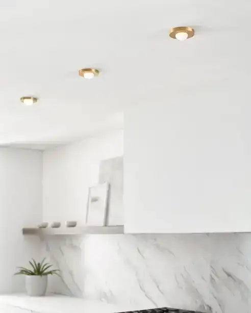 VISUAL COMFORT MODERN, EBELL FLUSH MOUNT, FLUSH MOUNT CEILING LIGHTS