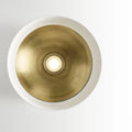 VISUAL COMFORT MODERN, FOUNDRY CEILING, FLUSH MOUNT CEILING LIGHTS
