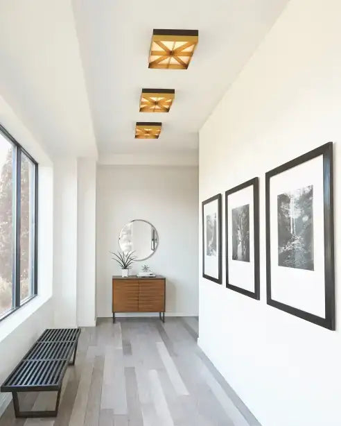 VISUAL COMFORT MODERN, LOOM CEILING, FLUSH MOUNT CEILING LIGHTS