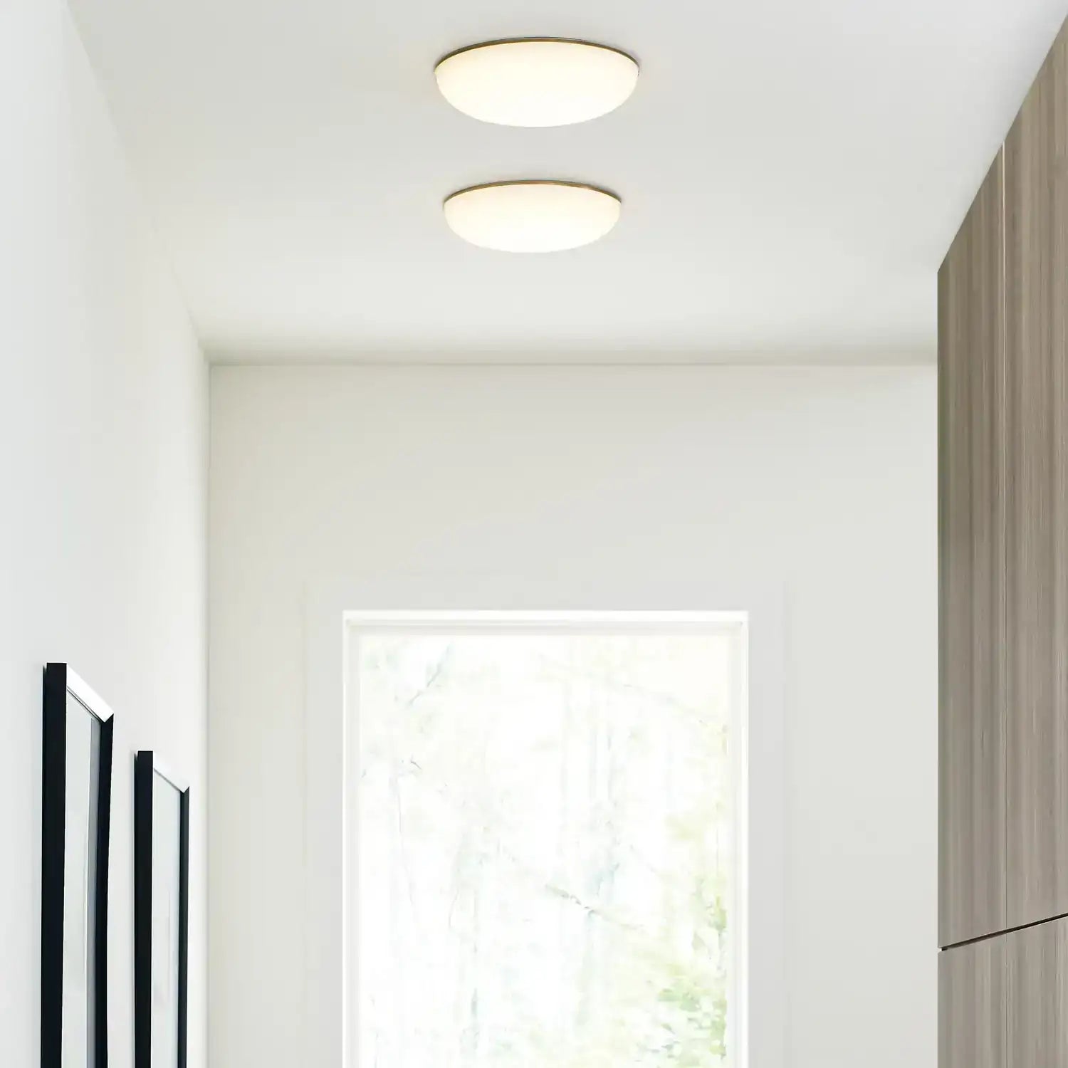 VISUAL COMFORT MODERN, MEGAN FLUSH MOUNT, FLUSH MOUNT CEILING LIGHTS