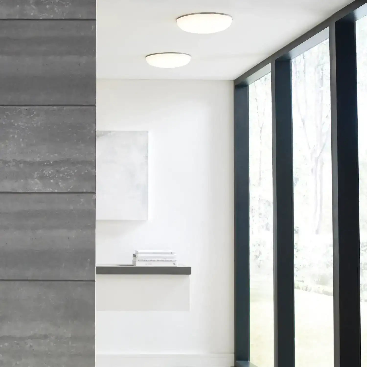 VISUAL COMFORT MODERN, MEGAN FLUSH MOUNT, FLUSH MOUNT CEILING LIGHTS