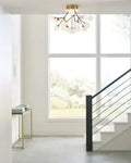 VISUAL COMFORT MODERN, MARA FLUSH MOUNT, FLUSH MOUNT CEILING LIGHTS