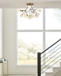 VISUAL COMFORT MODERN, MARA FLUSH MOUNT, FLUSH MOUNT CEILING LIGHTS