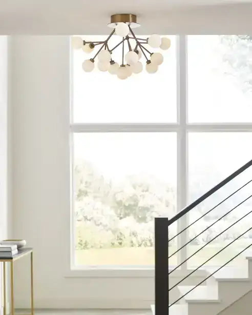VISUAL COMFORT MODERN, MARA FLUSH MOUNT, FLUSH MOUNT CEILING LIGHTS