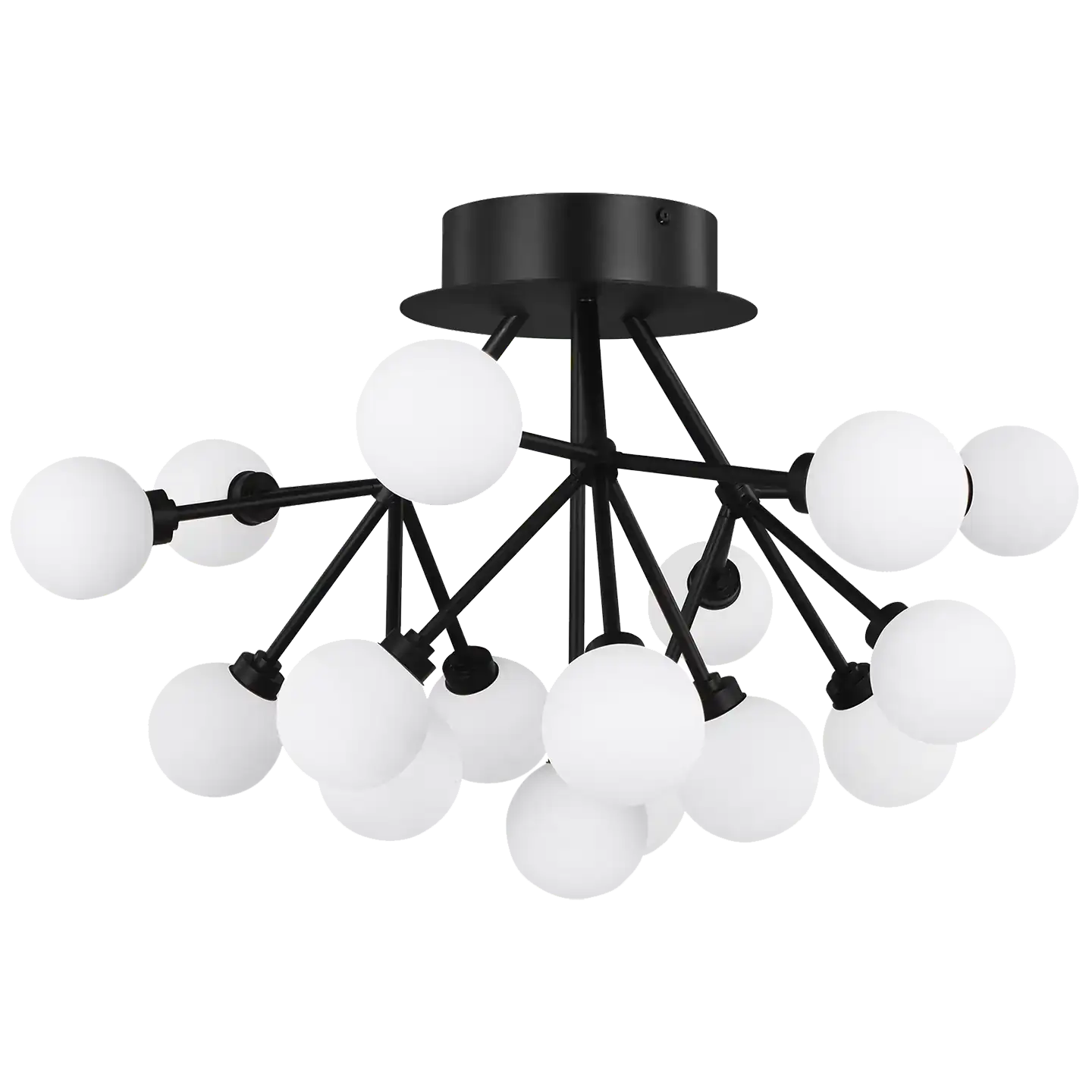VISUAL COMFORT MODERN, MARA FLUSH MOUNT, FLUSH MOUNT CEILING LIGHTS