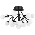 VISUAL COMFORT MODERN, MARA FLUSH MOUNT, FLUSH MOUNT CEILING LIGHTS
