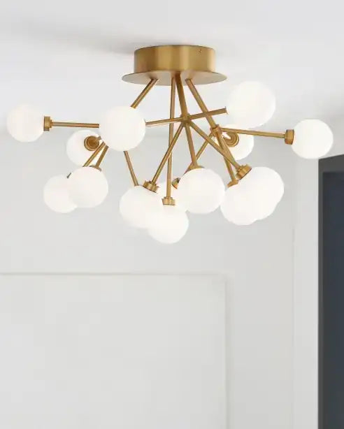 VISUAL COMFORT MODERN, MARA FLUSH MOUNT, FLUSH MOUNT CEILING LIGHTS
