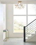 VISUAL COMFORT MODERN, MARA FLUSH MOUNT, FLUSH MOUNT CEILING LIGHTS