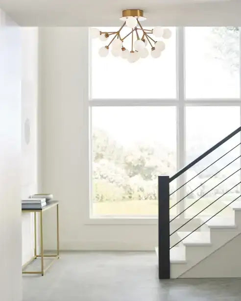VISUAL COMFORT MODERN, MARA FLUSH MOUNT, FLUSH MOUNT CEILING LIGHTS