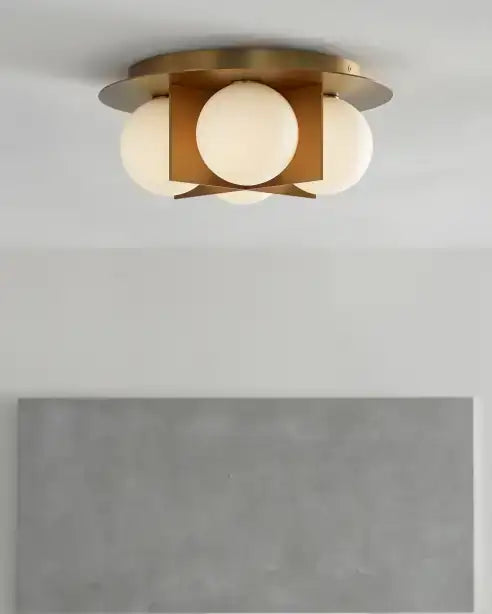 VISUAL COMFORT MODERN, ORBEL FLUSH MOUNT, FLUSH MOUNT CEILING LIGHTS