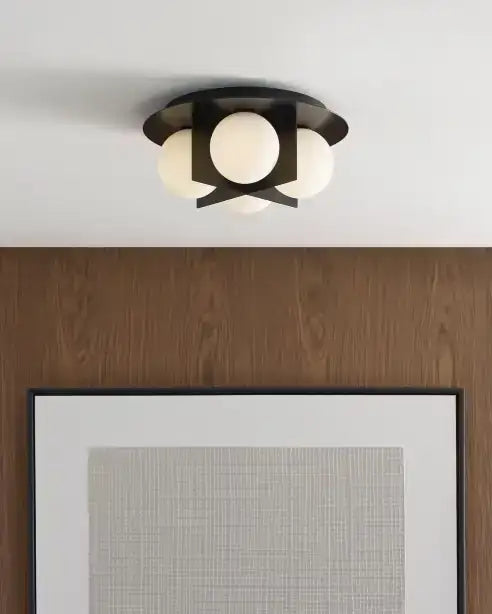 VISUAL COMFORT MODERN, ORBEL FLUSH MOUNT, FLUSH MOUNT CEILING LIGHTS