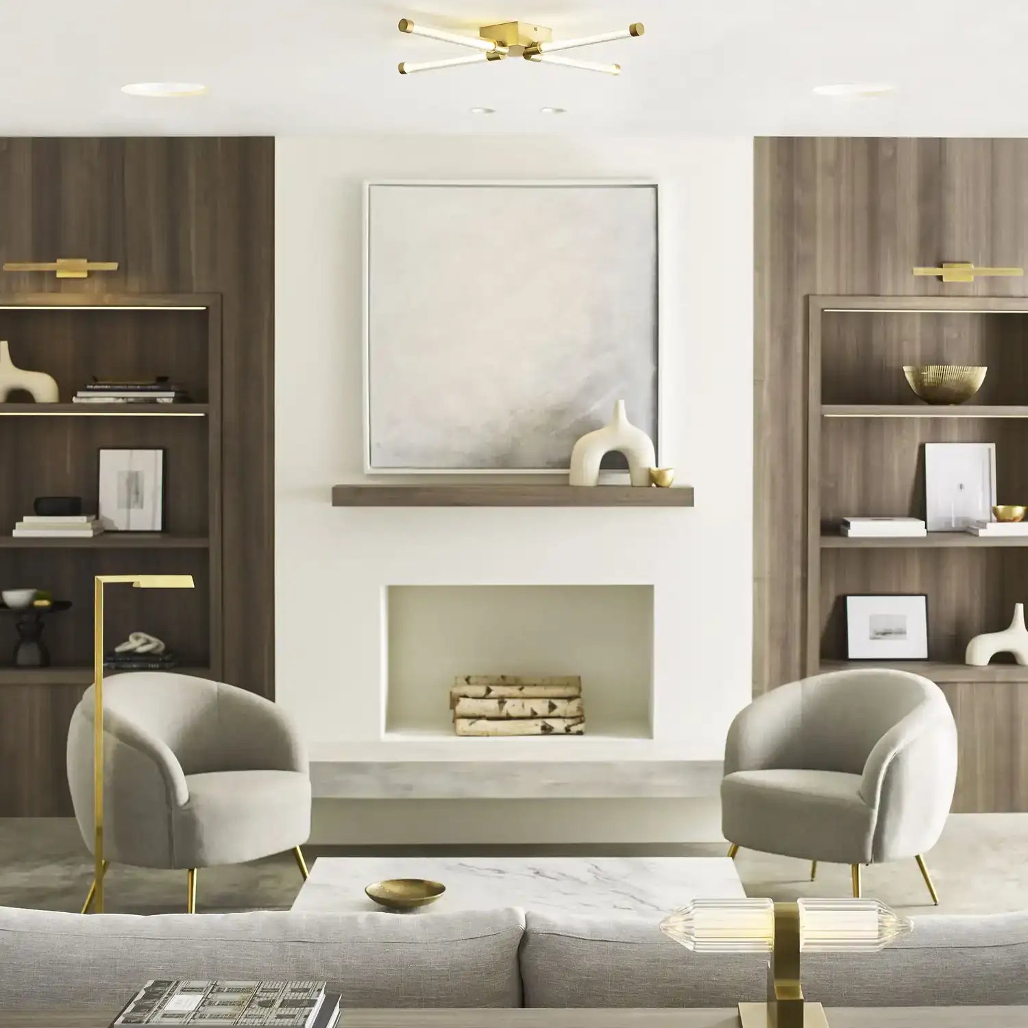 VISUAL COMFORT & CO., PHOBOS CEILING, FLUSH MOUNT CEILING LIGHTS