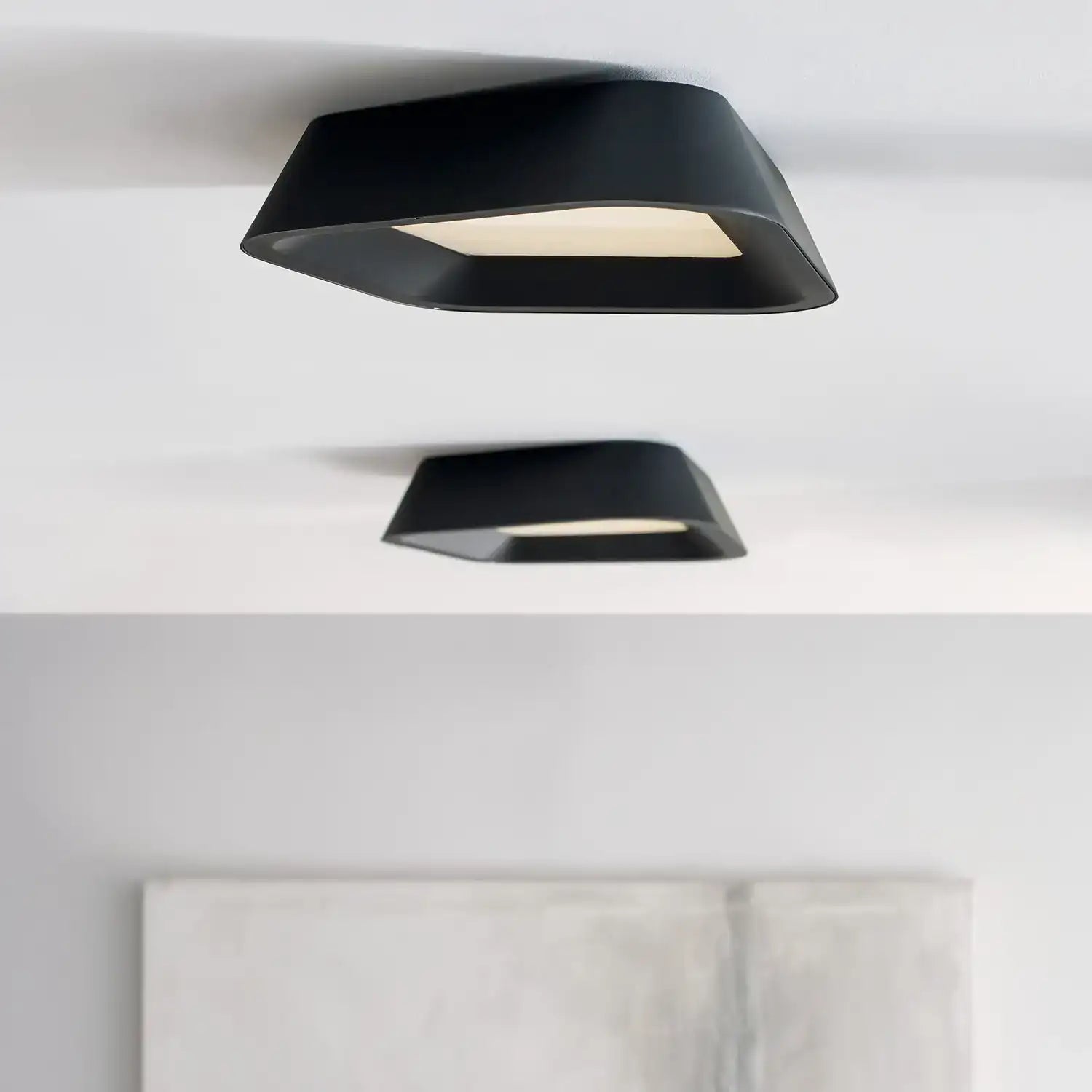 VISUAL COMFORT MODERN, RHONAN FLUSH MOUNT, FLUSH MOUNT CEILING LIGHTS