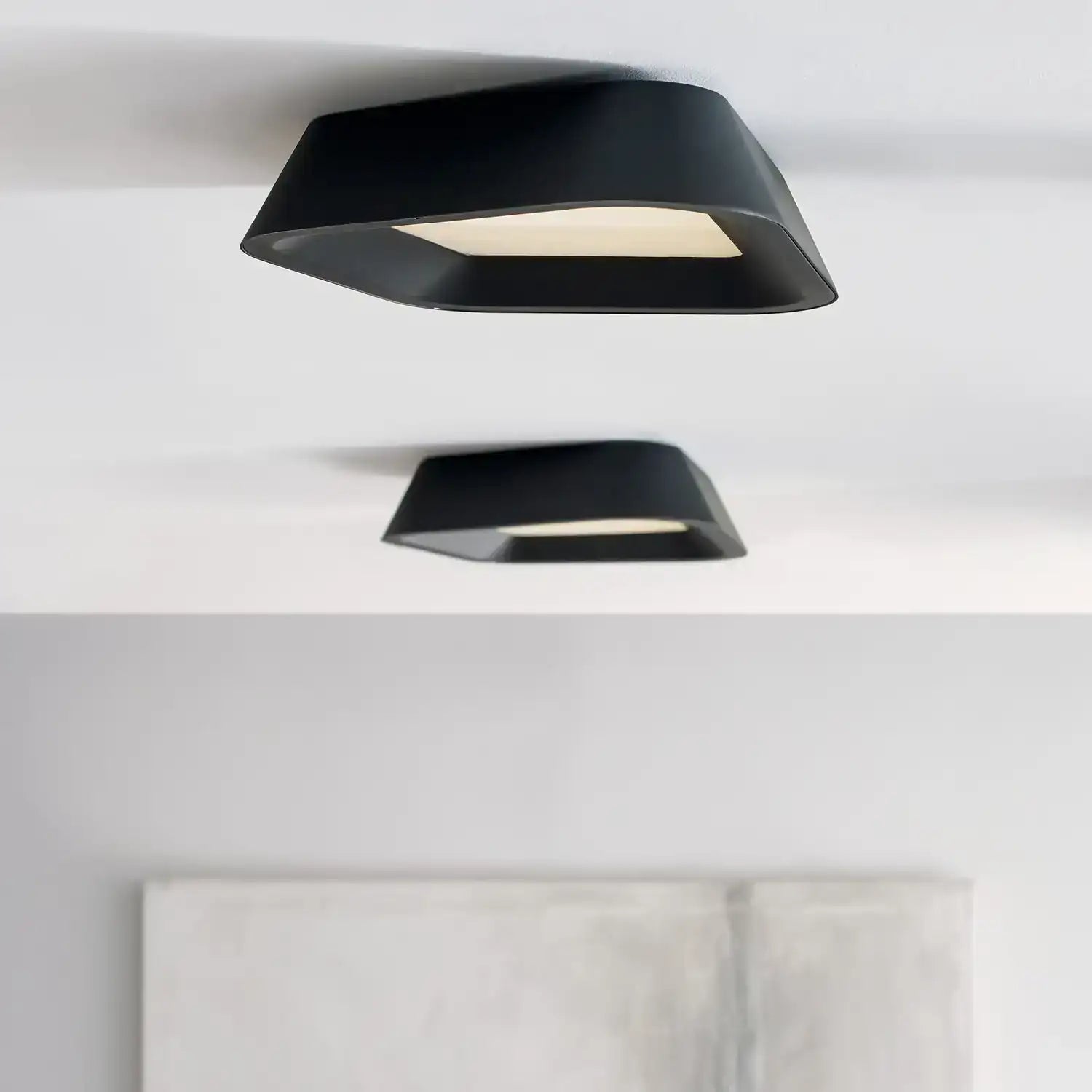 VISUAL COMFORT MODERN, RHONAN FLUSH MOUNT, FLUSH MOUNT CEILING LIGHTS