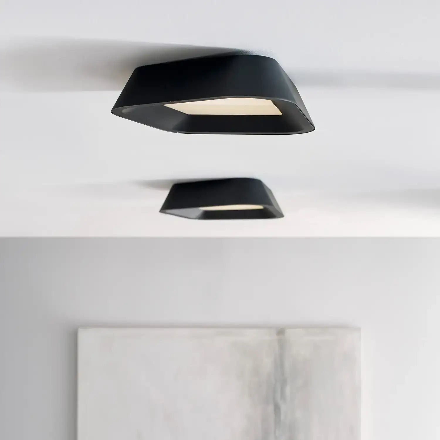 VISUAL COMFORT MODERN, RHONAN FLUSH MOUNT, FLUSH MOUNT CEILING LIGHTS
