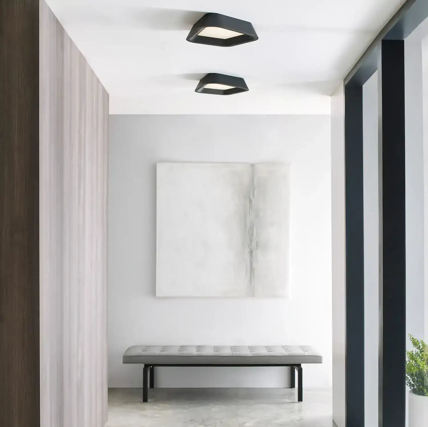 VISUAL COMFORT MODERN, RHONAN FLUSH MOUNT, FLUSH MOUNT CEILING LIGHTS