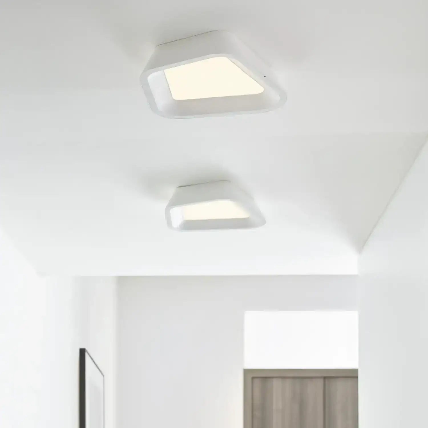 VISUAL COMFORT MODERN, RHONAN FLUSH MOUNT, FLUSH MOUNT CEILING LIGHTS