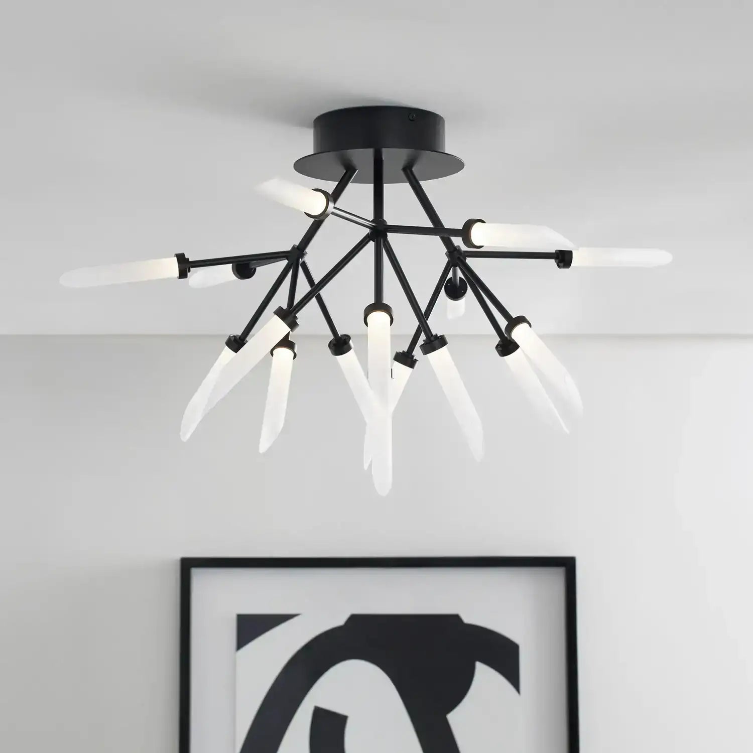 VISUAL COMFORT MODERN, SPUR CEILING, FLUSH MOUNT CEILING LIGHTS