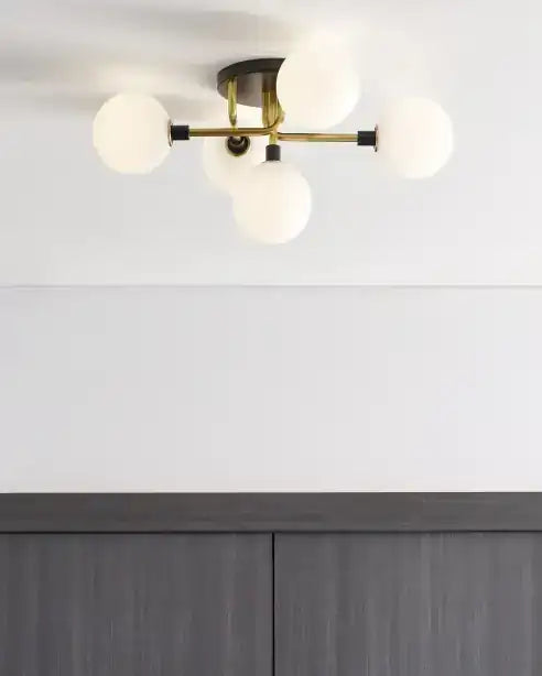 VISUAL COMFORT MODERN, VIAGGIO FLUSH MOUNT, FLUSH MOUNT CEILING LIGHTS