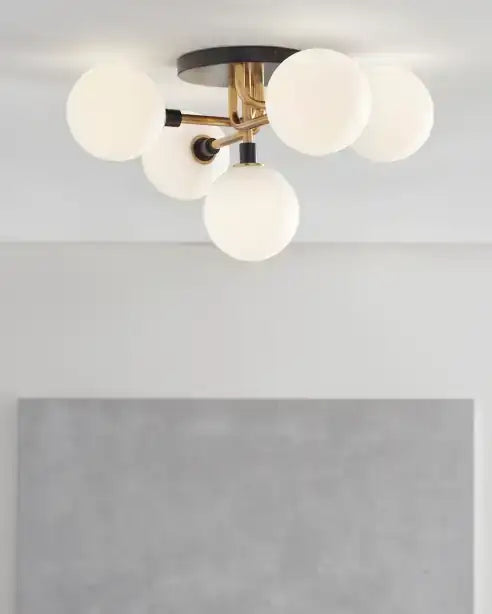 VISUAL COMFORT MODERN, VIAGGIO FLUSH MOUNT, FLUSH MOUNT CEILING LIGHTS