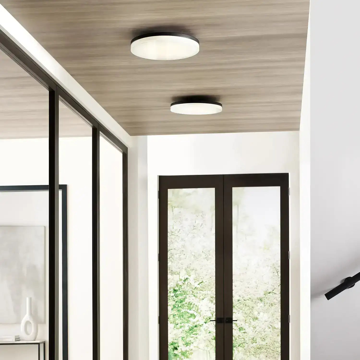 VISUAL COMFORT MODERN, WYATT FLUSH MOUNT, FLUSH MOUNT CEILING LIGHTS