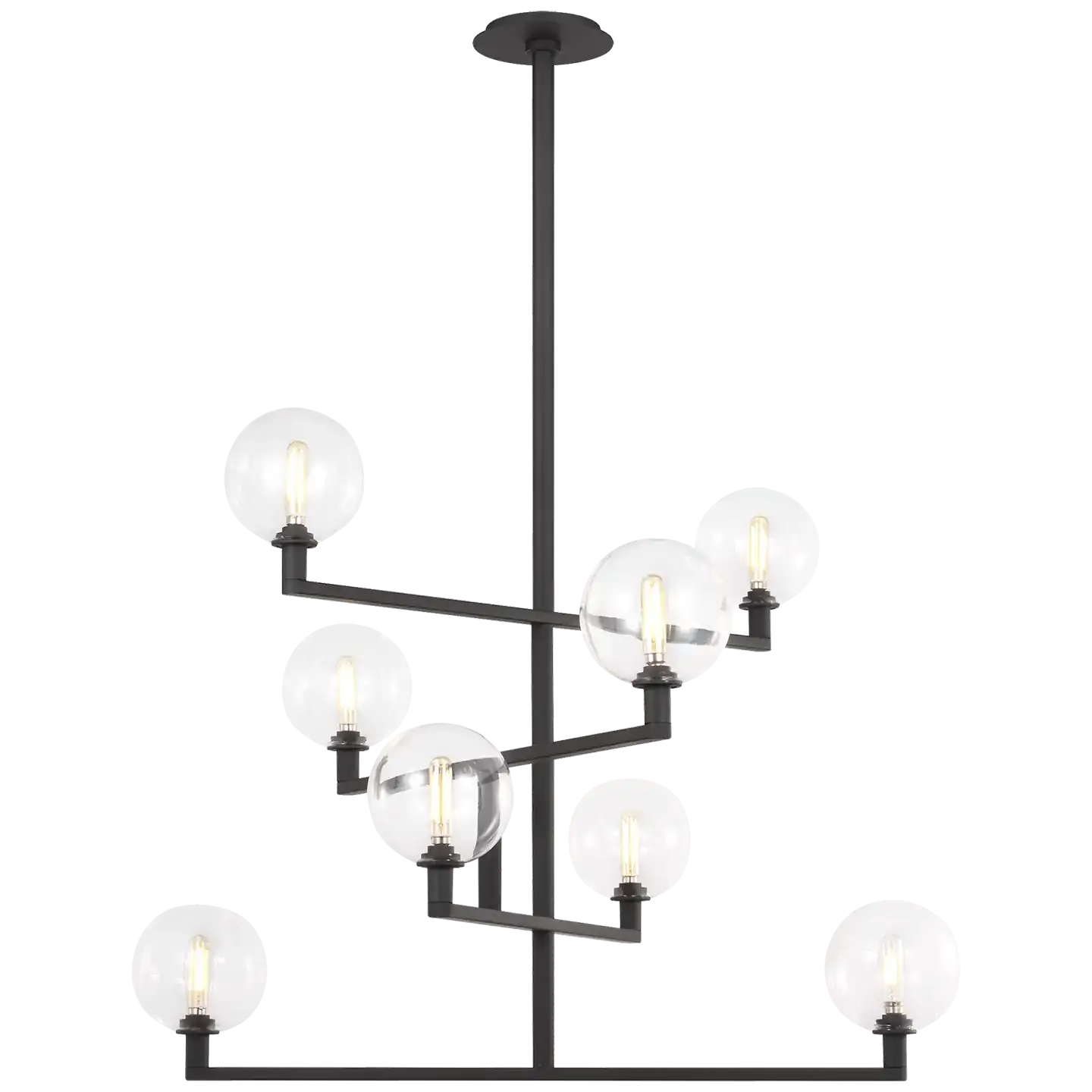 VISUAL COMFORT MODERN, GAMBIT CHANDELIER, CHANDELIER LIGHT