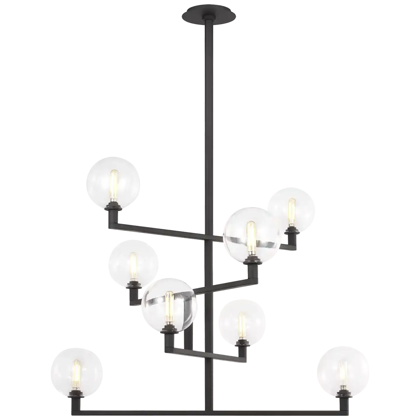VISUAL COMFORT MODERN, GAMBIT CHANDELIER, CHANDELIER LIGHT