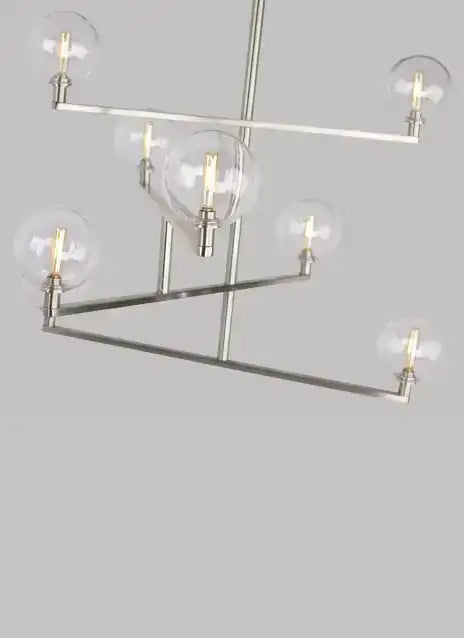 VISUAL COMFORT MODERN, GAMBIT CHANDELIER, CHANDELIER LIGHT