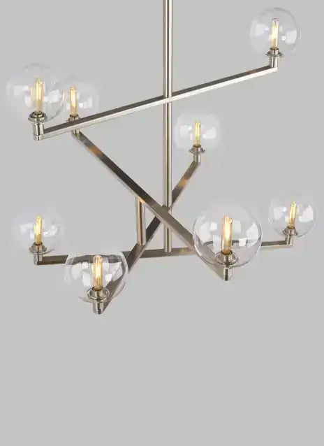 VISUAL COMFORT MODERN, GAMBIT CHANDELIER, CHANDELIER LIGHT