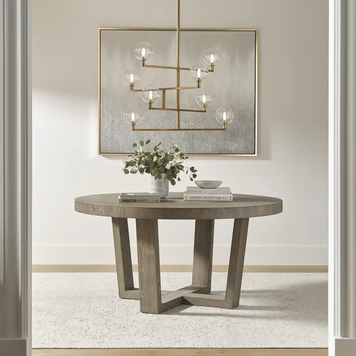 VISUAL COMFORT MODERN, GAMBIT CHANDELIER, CHANDELIER LIGHT
