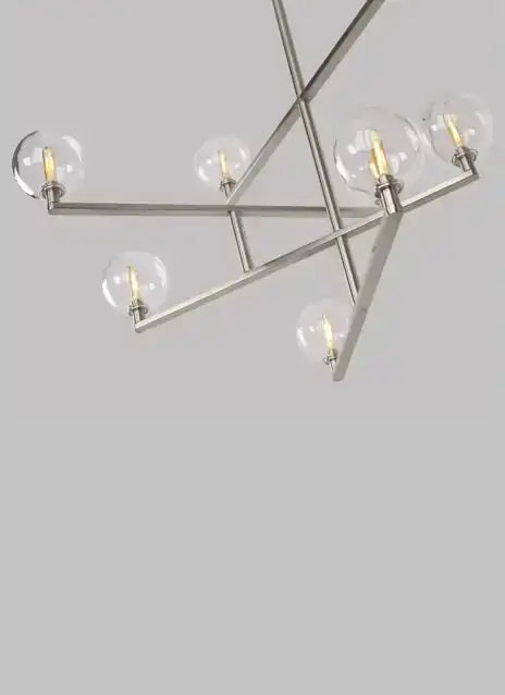 VISUAL COMFORT MODERN, GAMBIT CHANDELIER, CHANDELIER LIGHT