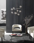VISUAL COMFORT MODERN, GAMBIT CHANDELIER, CHANDELIER LIGHT