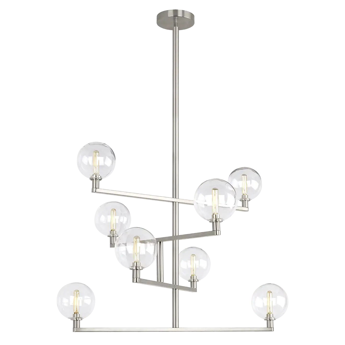 VISUAL COMFORT MODERN, GAMBIT CHANDELIER, CHANDELIER LIGHT